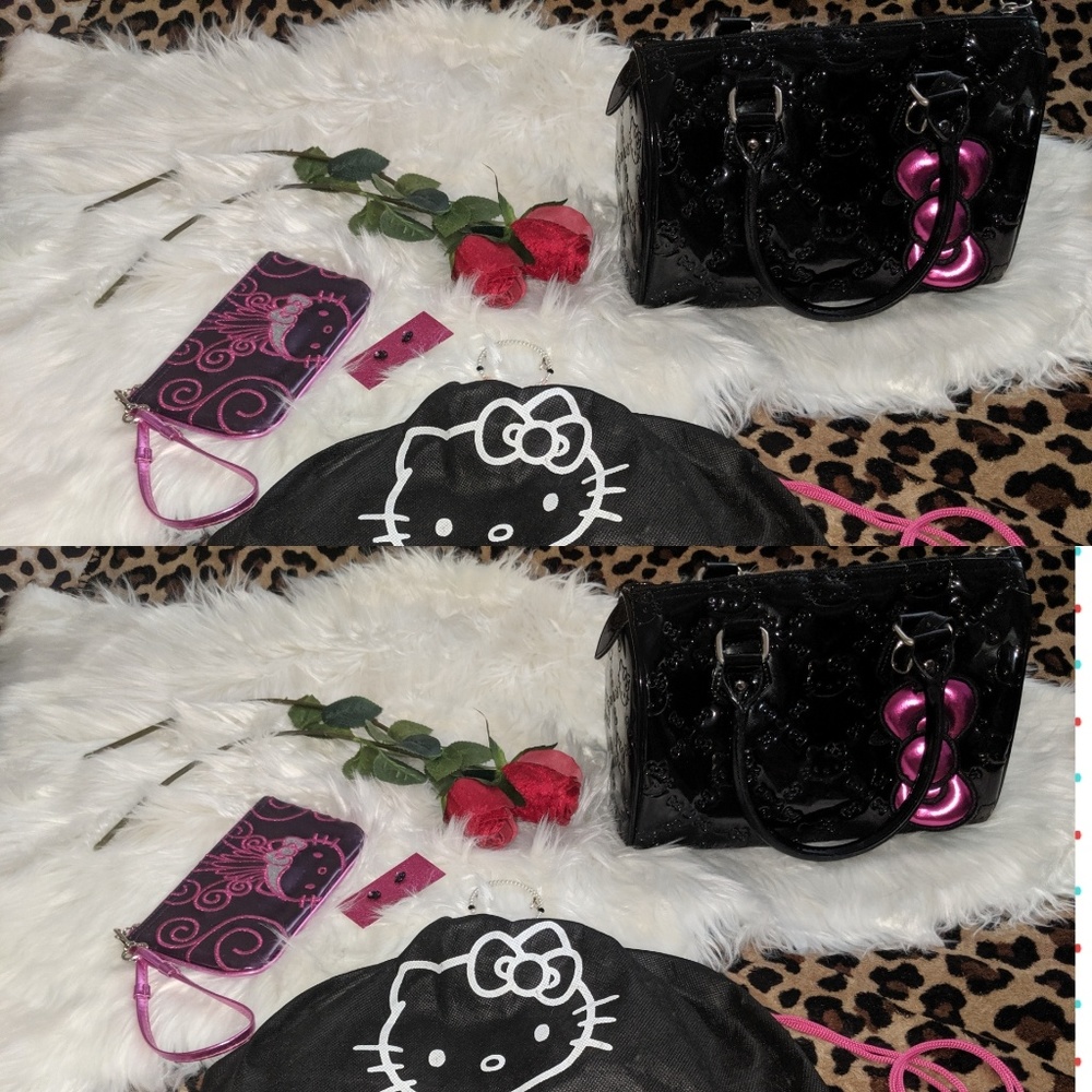 Loungefly Hello Kitty bag & dustbag & Accessories! - Picture 2 of 8